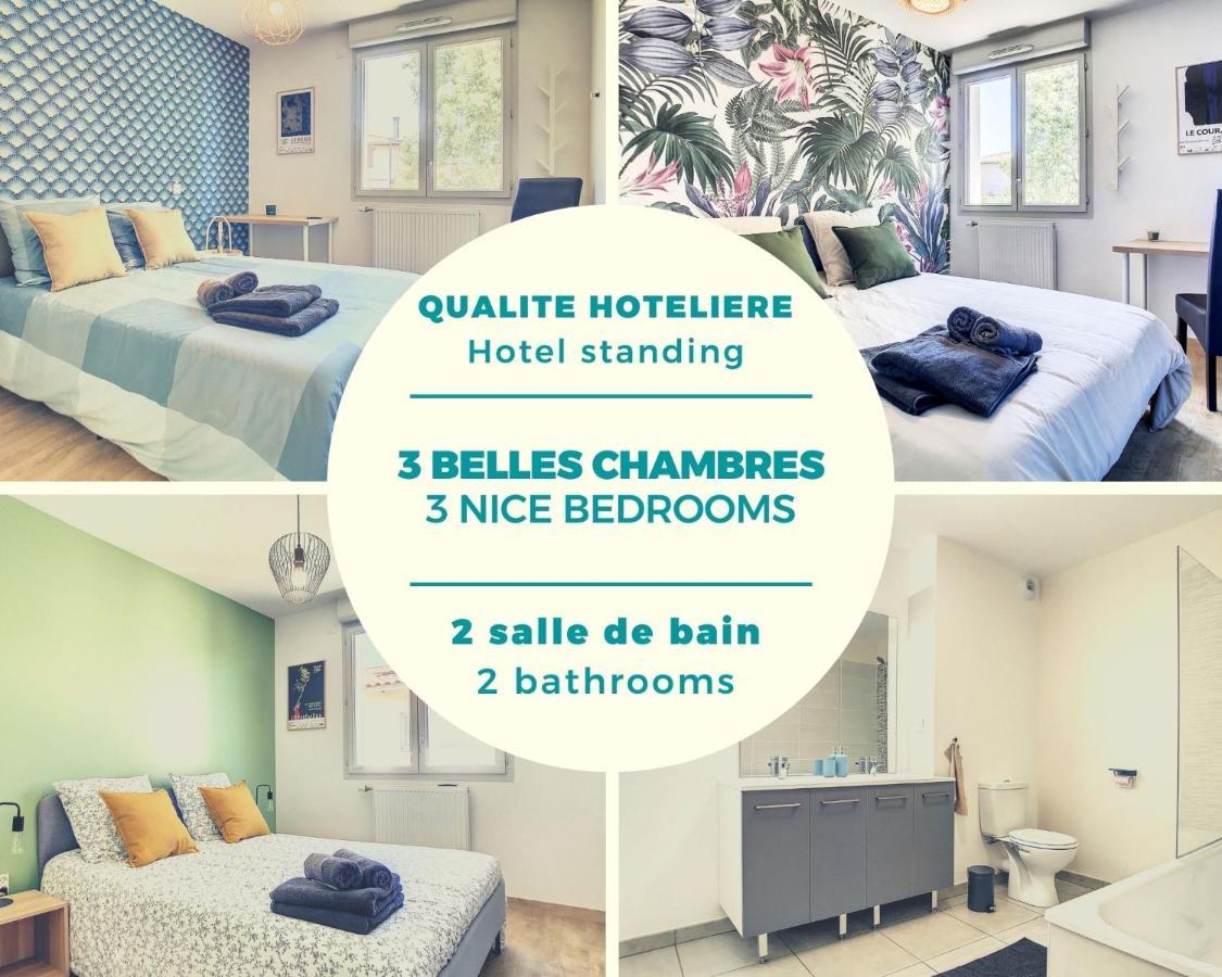 Villa Poète avec jardin 3 Chambres Parking gratuit Tournefeuille Esterno foto
